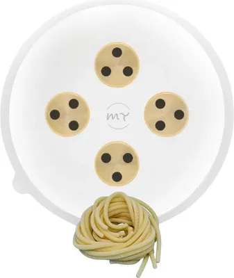 Produktbild von Matrize POM/Messing - Bigoli / Spaghetti 3 mm für Philips Pastamaker Avance / 7000er