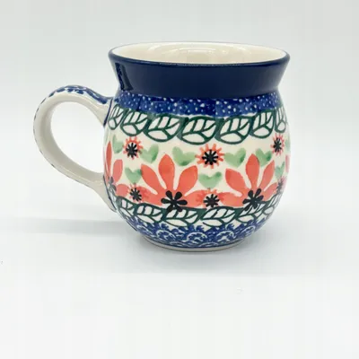 Produktbild von Becher Handgefertigte Bunzlauer Keramik Tasse, Becher 200 ml