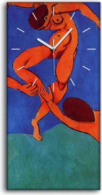Produktbild von Wohnzimmer-Bild Leinwand Uhr Geräuschlos Kunstdruck 30x60 Tanz - weiße Hände