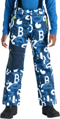 Produktbild von Dare2Be Pow Kinderskihose mit Hosenträgern blau 104
