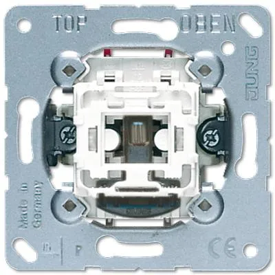 Obrázek produktu pro JUNG kolébkový ovládací spínač 502KOU ST550 pod omítku 10A 250V vypnuto 2pólový