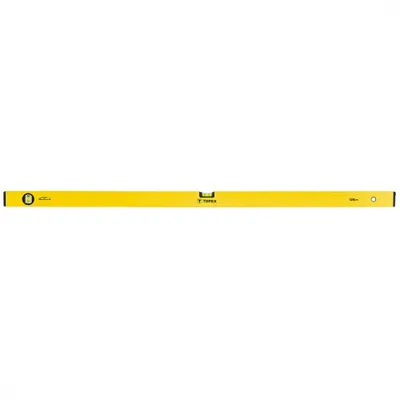 Obrázek produktu pro Hliníková vodováha typ 500, 120 cm, 2 lahvičky