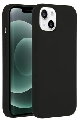 Produktbild von Accezz Liquid Silikoncase mit MagSafe iPhone 13 Mini - Schwarz