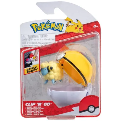 Obrázok produktu pre Pokémon Clip 'N' Go Volta Lamb & Level Ball