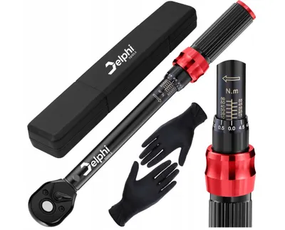 Produktbild von Drehmomentschlüssel 3/8 10-60 Nm CrMO & CrV mit Verriegelung, Kalibrierzertifikat