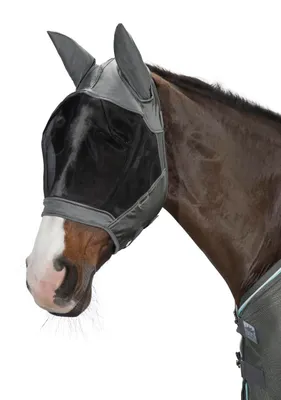 Produktbild von Eskadron Fliegenmaske Fly Mask Basics Anthracit M