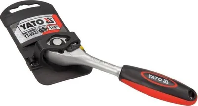 Obrázok produktu pre Yato YT-0322, Chrómovo-vanádová oceľ, 1 kusov, Strieborná, Čierna, Červená, 1/4", 6.3 mm