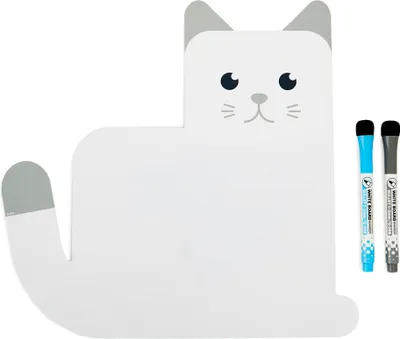 Productafbeelding van Balvi Magnetische koelkastbord "Miau!". Met 2 stiften
