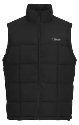 Produktbild von JACK & JONES Herren Jjben Square Bodywarmer Weste, Schwarz, L