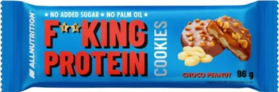 Produktbild von AllNutrition | F**King Protein Cookies Chocolate with peanuts
