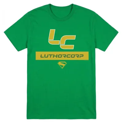 Productafbeelding van Superman - "2025 Luthorcorp" T-shirt voor heren/dames, uni model, TV36733 (3XL) (Helder geelgroen)