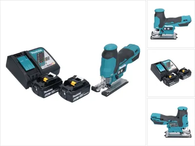 Image de Makita DJV185RG Scie sauteuse sans fil 18V Brushless + 2x Batteries 6,0Ah + Chargeur