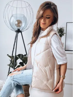 Immagine prodotto di Gilet trapuntato da donna HOLO beige L
