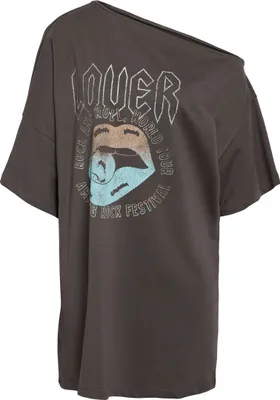 Produktbild von NOISY MAY One Shoulder Shirt Kleid mit Vintage Design Größe: M