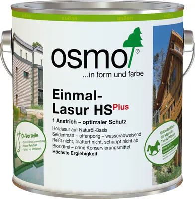 Produktbild von Osmo Einmal-Lasur HS Plus Kiefer 2,50 l - 11101485