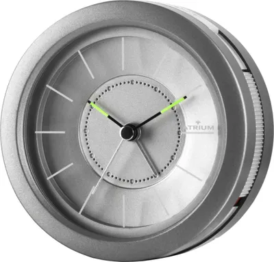 Produktbild von ATRIUM Wecker Analog Quarz Designwecker A106-4 Licht Snooze grau