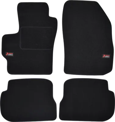 Obrázok produktu pre J&J Automotive | LOGO Autokoberce velúrové pre Mazda 3 2004-2009, 4ks
