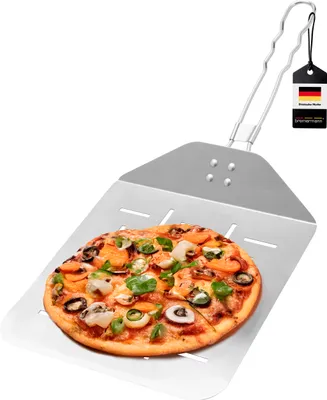 Produktbild von bremermann Pizzaheber, klappbarer Griff / Edelstahl, ca. 24 x 55 cm