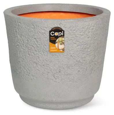 Obrázek produktu pro Capi Europe - Květináč "egg Beach NL" - Betonová barva - 49x44 - KBECT1213