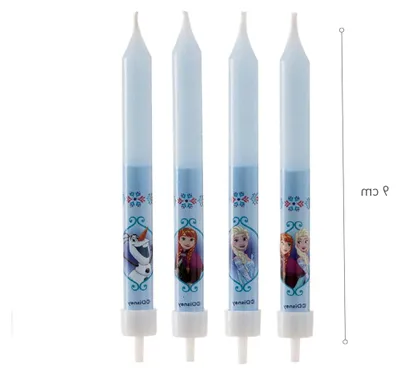 Produktbild von 8 Geburtstagskerzen Eiskönigin