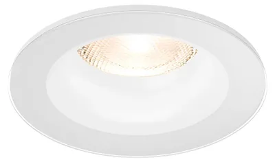Produktbild von Braytron Einbaurahmen Einbaustrahler Fassung Rund Aluminium Weiß GU10 MR16 IP54