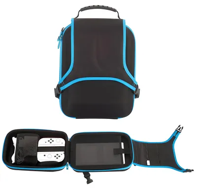 Obrázek produktu pro Bigben Interactive SWITCHVERTPOUCH, Pouzdro, Nintendo, Černá, Nintendo Switch, Odolné proti poškrábání, Zip