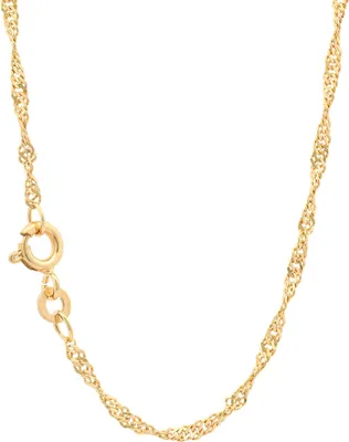 Produktbild von Goldkette Singapurkette Länge 42cm - Breite 1,8mm - 333-8 Karat Gold