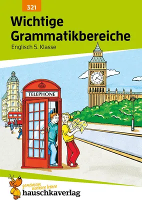 Produktbild von Englisch. Wichtige Grammatikbereiche (1. Englischjahr)