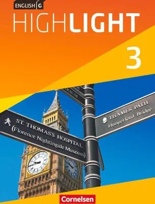 Produktbild von English G Highlight 03: 7. Schuljahr. Schülerbuch Hauptschule