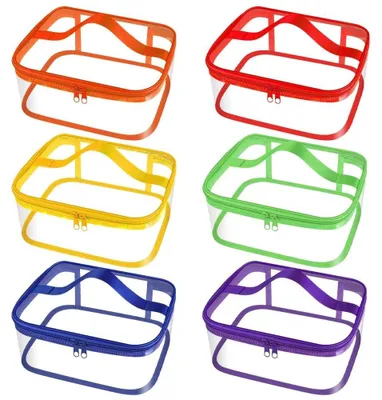 Immagine prodotto di Solidchoice - Set di 6 sacchetti trasparenti per riporre i giocattoli