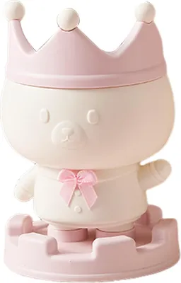 Produktbild von Stifthalter, Schreibtisch-Organizer mit Cartoon-Schwein-Design, multifunktionaler Aufbewahrungshalter für Make-up-Pinsel, für Zuhause, Schule, Bürobedarf