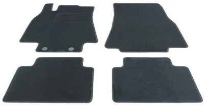 Fußmatten Set für Mercedes A-Klasse W169, Bj. 5/2006-4/2012, 4-teilig, schwarz