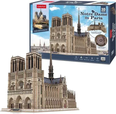 Produktbild von 3D-Puzzle Notre Dame De Paris 2606