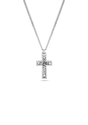 Produktbild von Police Jewelry CROSSED OUT PEAGN2211301 Herrenhalskette
