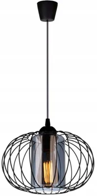 Produktbild von Pendelleuchte E27 rund Ø 28 cm H: max. 90 cm Modern Hängelampe