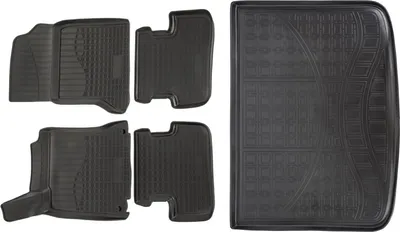 Image de 3D Tapis en caoutchouc pour Mercedes A-Klasse W176 5P Berlina 2012-2018 et bac de coffre NORM