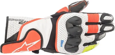 Produktbild von Alpinestars SP-2 V3 Sporthandschuh schwarz/weiß/rot L