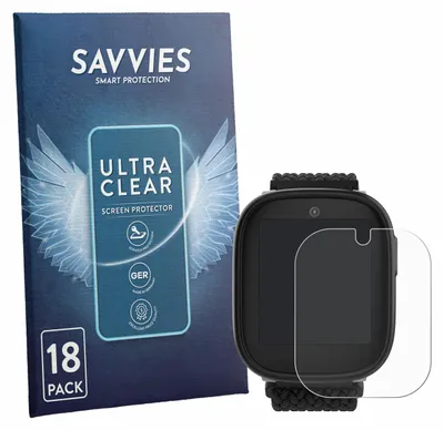 Produktbild von 18x Für Xplora X6 Play eSIM (2. Generation) Schutzfolie Savvies Displayschutz Display Schutz Folie Klar Transparent
