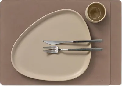 Image de Ensemble de sets de table LIND DNA - en cuir - Nupo - 45 x 35 cm - 2 pièces