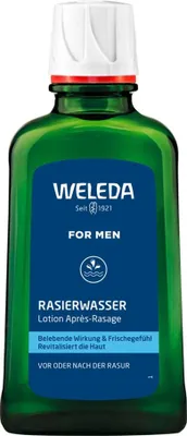Produktbild von WELEDA For Men Rasierwasser revitalisiert die Haut, 100 ml Lösung