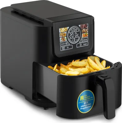 Produktbild von Livington Smart MultiFryer Heißluftfritteuse 5 L - Airfryer mit SmartSensor