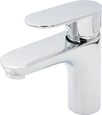 Produktbild von Einhebel Waschtischarmatur "Albuch" mit Anschluss-Set Wasserhahn Mischbatterie Einhebelmischer Armatur