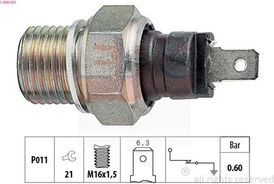 Produktbild von EPS 1.830.236 Kühlmitteltemperatursensor für NISSAN Serena (C23) für FORD MAVERICK (UDS, UNS)