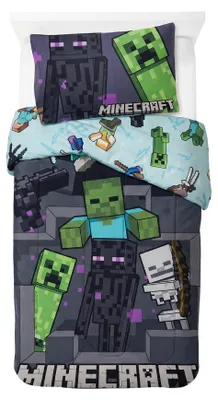 Productafbeelding van Minecraft dekbedovertrek