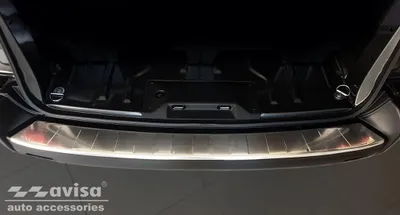 Obrázok produktu pre Ochranná lišta hrany kufra Peugeot Expert 2016- (plastový nárazník, výklopné dvere, matná)