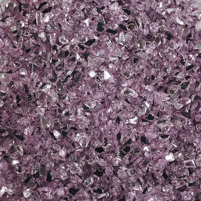 Produktbild von 1kg Spiegelgranulat Dekogranulat Streudeko 1-4mm, Farbe:violett