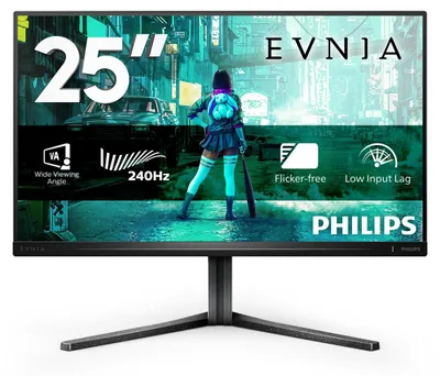 Obrázok produktu pre Philips Evnia 25M2N3200W/00, 62,2 cm (24.5"), 1920 x 1080 px, Full HD, LCD, 1 ms, Šedá