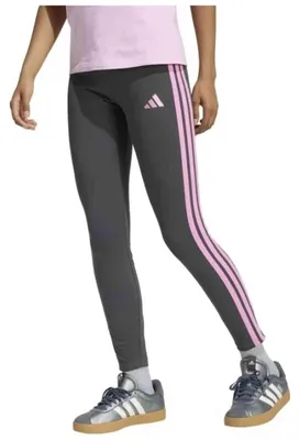 Zdjęcie produktu dla Legginsy Adidas Malla Adidas Essentials 3-Stripes Bawełna "Grey" dla Damskie