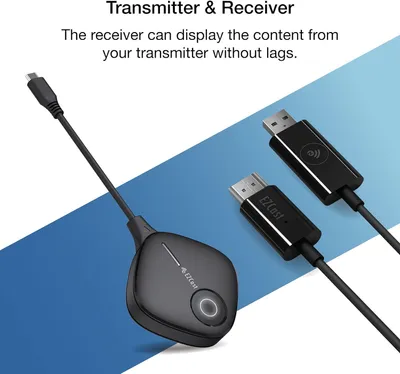 Obrázok produktu pre Bezdrôtový vysielač a prijímač obrazu EZCAST (sada TwinX s vysielačom USB-C a prijímačom HDMI)