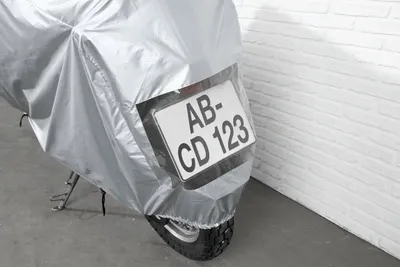 Produktbild von Crivit Motorrad Faltgarage Größe L Maße ca. L 235 x B 80/60 x H 128/98 cm